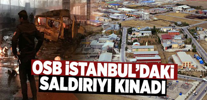 Van OSB İstanbul'daki saldırıyı kınadı