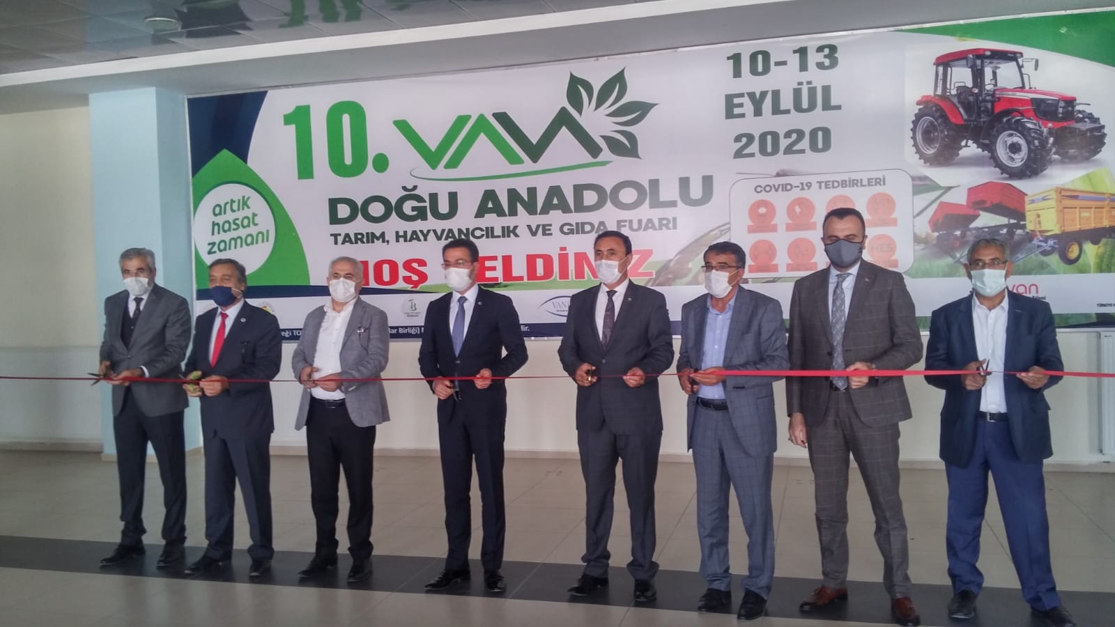 10. Van Doğu Anadolu Tarım, Hayvancılık ve Gıda Fuarı Açılışı