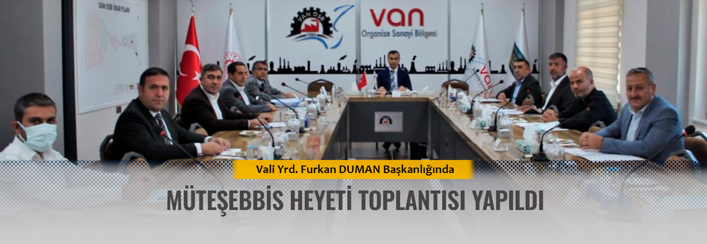 Müteşebbis Heyeti Toplantısı Yapıldı
