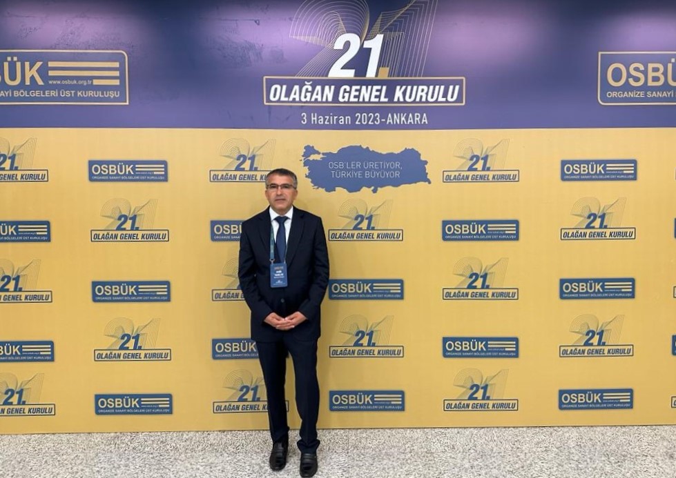 Yönetim Kurulu Başkanımız Sn. Memet Aslan; Organize Sanayi Bölgeleri Üst Kuruluşumuzun (OSBÜK) Yönetim Kurulu Üyeliğine seçildi.