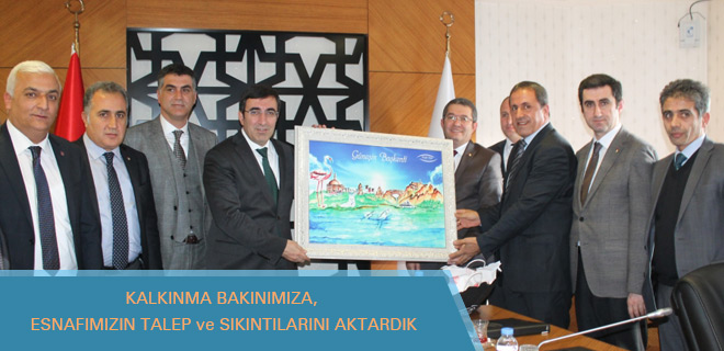 VAN OSB BAKANLARLA BULUŞTU