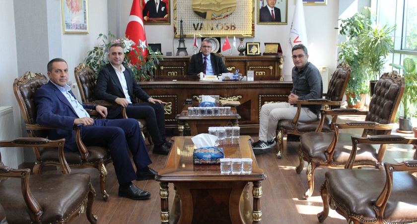 Türkiye İş Bankası Sanayi Şubesinden Van Organize Sanayi Bölgesine Ziyaret 