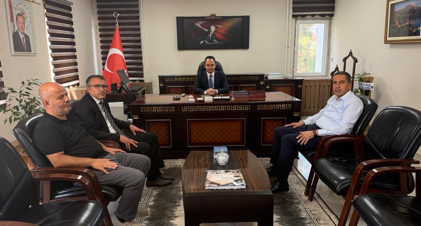 Van Organize Sanayi Bölgesi Yönetiminden Vali Yardımcısı Sn. Burak Kesere ziyaret 