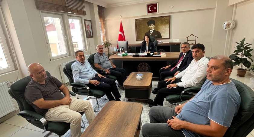 Van Organize Sanayi Bölgesi Yönetiminden Vali Yardımcısı Sn. Fidan Bozkıra Ziyaret